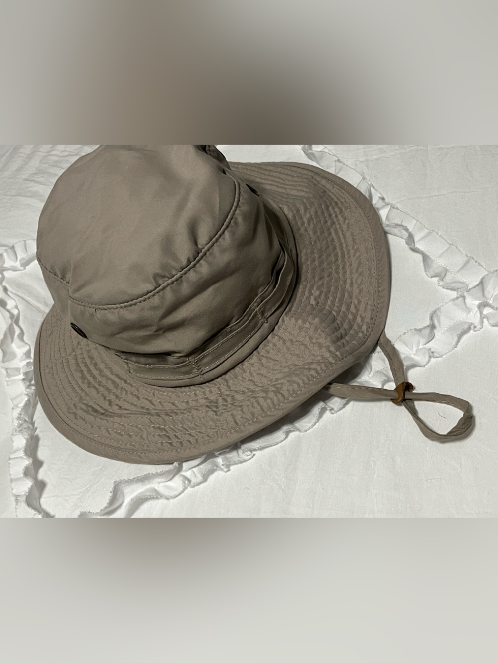 Men's Dorfman Pacific Co. Wide Brim Outdoors Hat - Taupe EUC